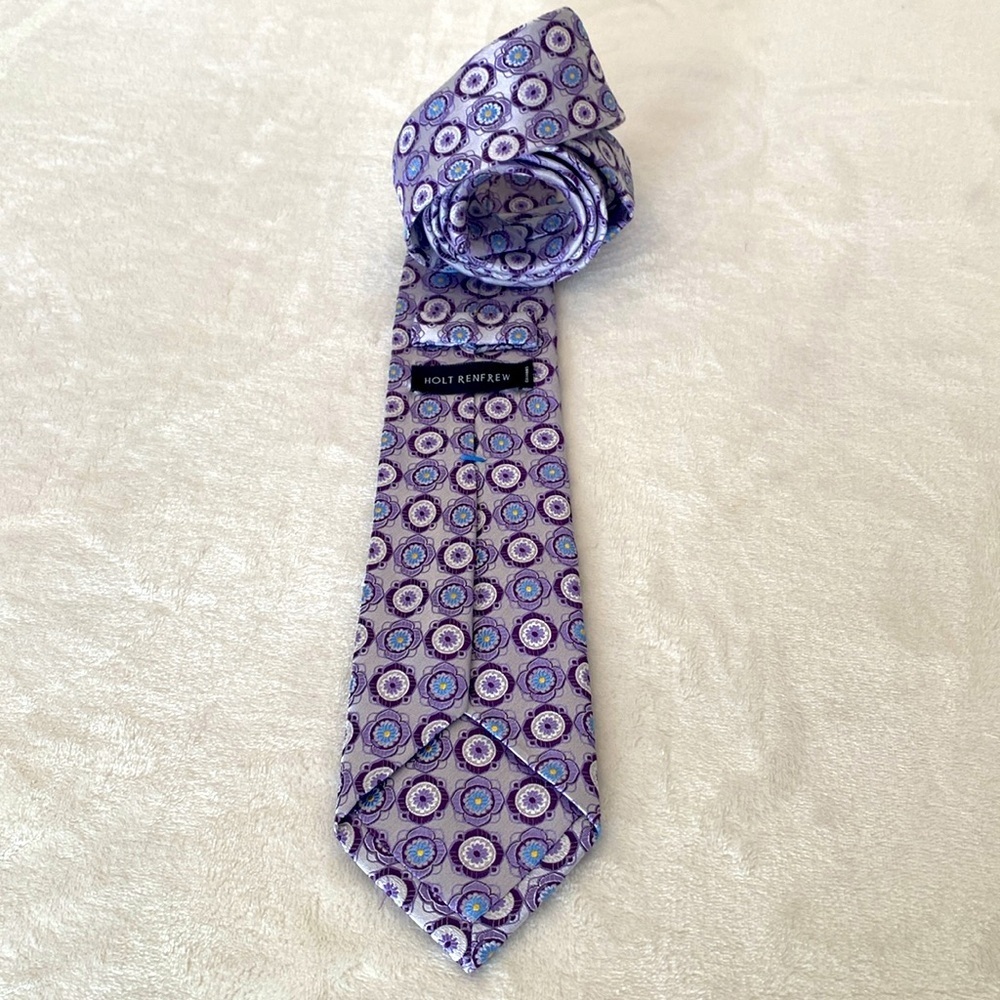 Holt Renfrew 100% Silk Tie – Made in Canada